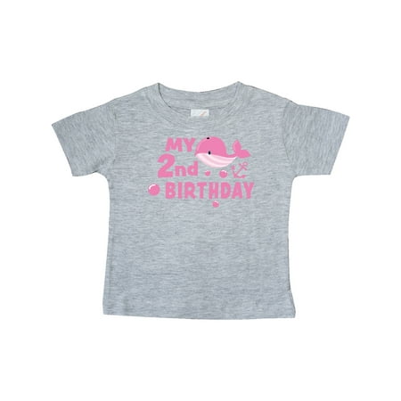 Inktastic Nautical My 2nd Birthday with Pink Whale Gift Baby Boy or Baby Girl T-Shirt
Inktastic Nautical My 2nd Birthday with Pink Whale Gift Baby Boy or Baby Girl T-Shirt