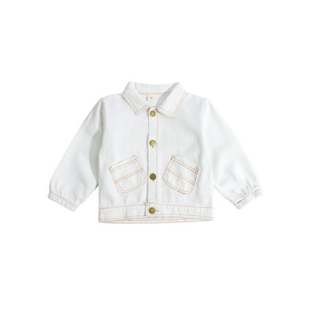 aturustex Toddler Boy Girl Denim Jacket Long Sleeve Ripped Jacket Button Down Shirt Tops Casual Outerwear
aturustex Toddler Boy Girl Denim Jacket Long Sleeve Ripped Jacket Button Down Shirt Tops Casual Outerwear