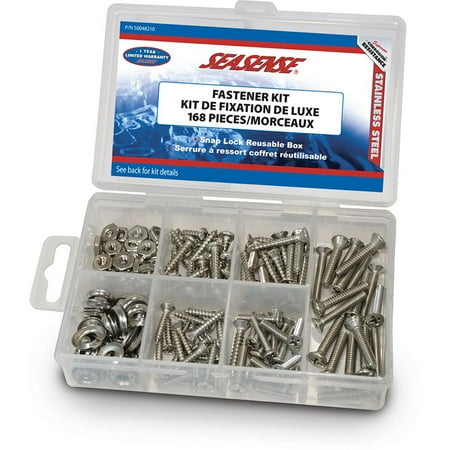 SeaSense 168 Piece Stainless Steel Deluxe Fastener Kit