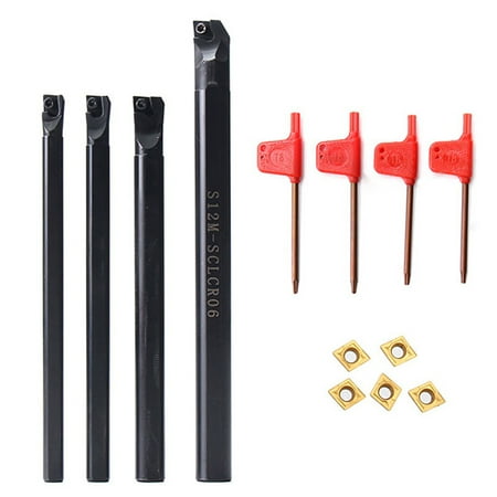 VEAREAR 13Pcs Turning Tool Holder High Adaptability High Grip Shank Turning Holder CCMT0602 CNC Inserts Set for Lathe
VEAREAR 13Pcs Turning Tool Holder High Adaptability High Grip Shank Turning Holder CCMT0602 CNC Inserts Set for Lathe