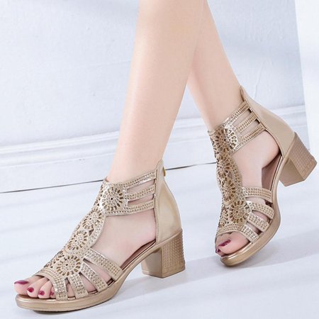 Homedles Sandals Women- Gift for Women Heeled Open toe Comfortable Casual Summer Women Sandals Gold 38
Homedles Sandals Women- Gift for Women Heeled Open toe Comfortable Casual Summer Women Sandals Gold 38