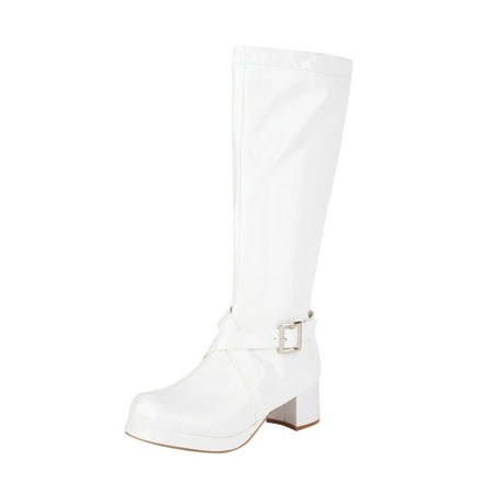 GWAABD Boots for Women Western Women Mid Calf Boots Autumn and Winter Fashionable Solid Color Buckle Side Zipper Comfortable Thick Heel Square Heel
GWAABD Boots for Women Western Women Mid Calf Boots Autumn and Winter Fashionable Solid Color Buckle Side Zipper Comfortable Thick Heel Square Heel