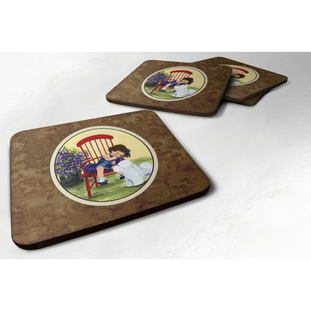 Carolines Treasures SS8533FC Little Girl with her Bichon Frise Foam Coaster Set of 4 3 1/2 x 3 1/2 multicolor
Carolines Treasures SS8533FC Little Girl with her Bichon Frise Foam Coaster Set of 4 3 1/2 x 3 1/2 multicolor