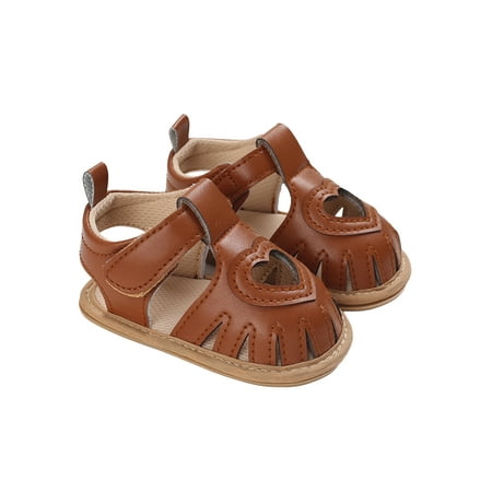 Mialoley Toddler Baby Summer Sandals Solid Color Heart-shaped Cutout Soft Sole Girls Boy Beach Sandals
Mialoley Toddler Baby Summer Sandals Solid Color Heart-shaped Cutout Soft Sole Girls Boy Beach Sandals