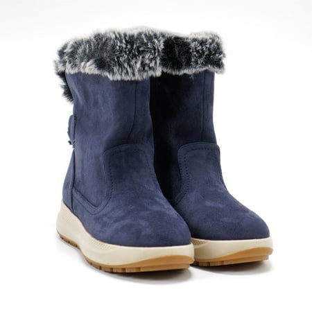 Flexus Women s Snowbird Waterproof Winter Boots Navy 10 M US