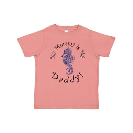 Inktastic My Mommy Is My Daddy - Seahorse Deep Blue Gift Toddler Boy or Toddler Girl T-Shirt
Inktastic My Mommy Is My Daddy - Seahorse Deep Blue Gift Toddler Boy or Toddler Girl T-Shirt