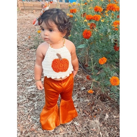 Ma&Baby Baby Girl Halloween Outfits Pumpkin T-shirt Top Bell-Bottom Flared Pants 0-3 Years
Ma&Baby Baby Girl Halloween Outfits Pumpkin T-shirt Top Bell-Bottom Flared Pants 0-3 Years