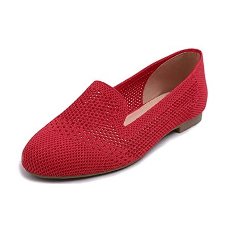 Feversole Women s Woven Fashion Breathable Knit Flat Shoes Red Loafer Size 7.5 M US
Feversole Women s Woven Fashion Breathable Knit Flat Shoes Red Loafer Size 7.5 M US
