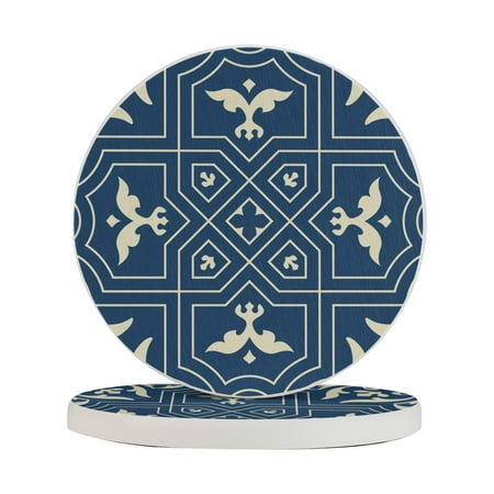 Circular Drink Coasters Set Arabesque Pattern Beautiful Home Decor Diatomite Heat-Resistant Diatomite Protect Table Countertop
Circular Drink Coasters Set Arabesque Pattern Beautiful Home Decor Diatomite Heat-Resistant Diatomite Protect Table Countertop