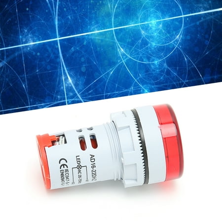 Tebru Frequency Indicator AC Frequency Meter AD16‑22DHZ Frequency Meter 20~75Hz Frequency Indicator Light Panel Meter Monitor
Tebru Frequency Indicator AC Frequency Meter AD16‑22DHZ Frequency Meter 20~75Hz Frequency Indicator Light Panel Meter Monitor