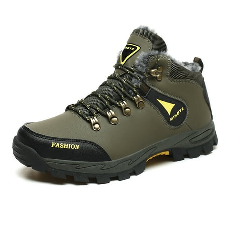 Men‘s Waterproof Non-slip Warm Fleece Shoes Comfortable Outdoor Snow Boots For Winter
Men‘s Waterproof Non-slip Warm Fleece Shoes Comfortable Outdoor Snow Boots For Winter