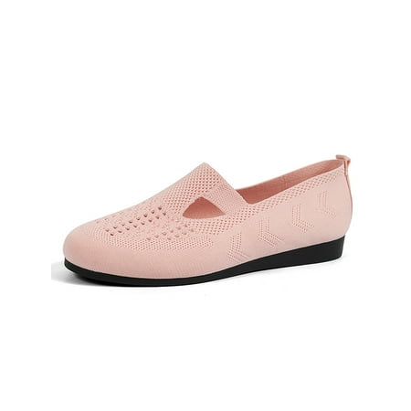 Tenmix Womens Sneakers Round Toe Casual Shoes Slip On Flats Hollow Out Loafers Ladies Breathable Lightweight Walking Shoe Pink 5.5
Tenmix Womens Sneakers Round Toe Casual Shoes Slip On Flats Hollow Out Loafers Ladies Breathable Lightweight Walking Shoe Pink 5.5