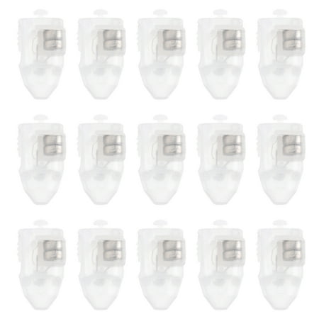 NUOLUX 30pcs Superbright Balloon Lights LED Mini Party Light for Paper Lanterns (White)