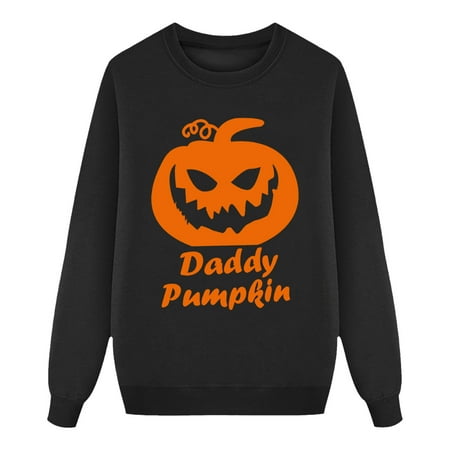 Matching Halloween Family Sweatshirts Halloween Pumpkin Letter Printed Long Sleeved Round Neck Fleece Parent Child Hoodie Top M
Matching Halloween Family Sweatshirts Halloween Pumpkin Letter Printed Long Sleeved Round Neck Fleece Parent Child Hoodie Top M