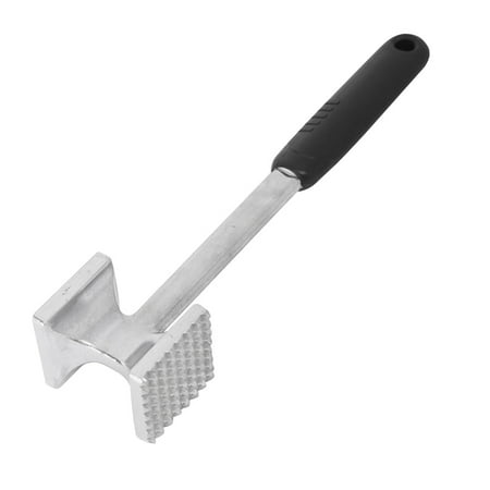 Meat Mallet Mallet Tenderizer Chicken Steak Pounder Round Hammer Kitchen Flat Steel Stainless Metal Pounder Cooking