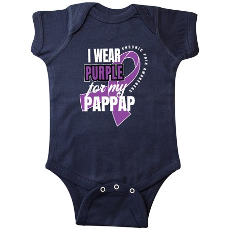 Inktastic Chronic Pain I Wear Purple For My Pappap Gift Baby Boy or Baby Girl Bodysuit
Inktastic Chronic Pain I Wear Purple For My Pappap Gift Baby Boy or Baby Girl Bodysuit