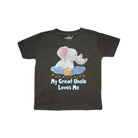 Inktastic My Great Uncle Loves Me Cute Elephants Clouds Moon and Stars Gift Toddler Boy or Toddler Girl T-Shirt
Inktastic My Great Uncle Loves Me Cute Elephants Clouds Moon and Stars Gift Toddler Boy or Toddler Girl T-Shirt