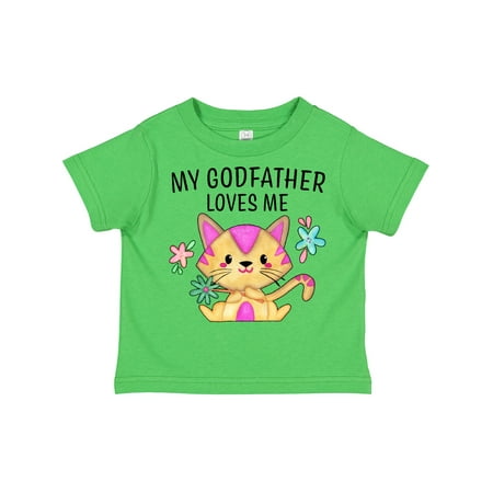 Inktastic My Godfather Loves Me with Cute Kitten and Flowers Gift Toddler Boy or Toddler Girl T-Shirt
Inktastic My Godfather Loves Me with Cute Kitten and Flowers Gift Toddler Boy or Toddler Girl T-Shirt