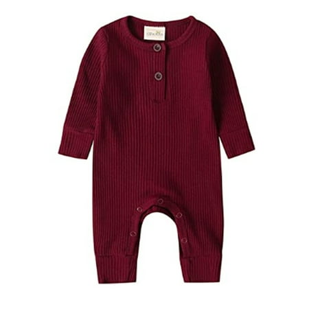 Izhansean Newborn Baby Boy Girl Long Sleeve Knitted Romper Jumpsuit One-Pieces Clothes Red 9-12 Months
Izhansean Newborn Baby Boy Girl Long Sleeve Knitted Romper Jumpsuit One-Pieces Clothes Red 9-12 Months