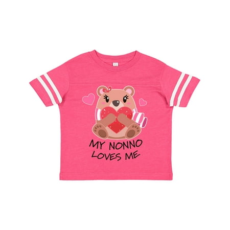 Inktastic My Nonno Loves me- bear and hearts Gift Toddler Boy or Toddler Girl T-Shirt
Inktastic My Nonno Loves me- bear and hearts Gift Toddler Boy or Toddler Girl T-Shirt