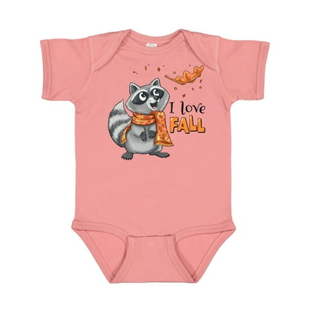 Inktastic I Love Fall Cute Raccoon with Scarf and Leaf Gift Baby Boy or Baby Girl Bodysuit
Inktastic I Love Fall Cute Raccoon with Scarf and Leaf Gift Baby Boy or Baby Girl Bodysuit