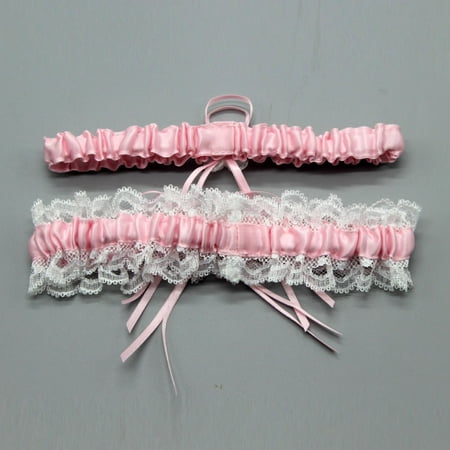Marsmo 2 Pieces Lace Garter Belts Bridal Wedding Stretch Bridal Garter Bow Tie Leg Ring Cute Lace Leg Band Elastic Leg Ring with Flower(Pink)
Marsmo 2 Pieces Lace Garter Belts Bridal Wedding Stretch Bridal Garter Bow Tie Leg Ring Cute Lace Leg Band Elastic Leg Ring with Flower(Pink)