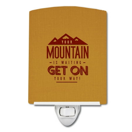 Caroline s Treasures BB5451CNL The Mountain is Waiting Ceramic Night Light 6x4x3 multicolor
Caroline s Treasures BB5451CNL The Mountain is Waiting Ceramic Night Light 6x4x3 multicolor