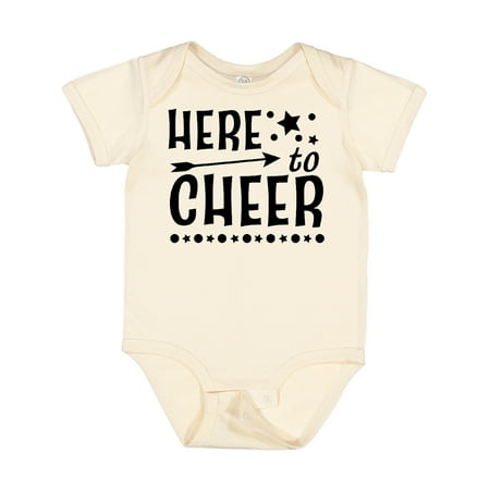 Inktastic Here to Cheer- Cheerleading with Arrow and Stars Gift Baby Boy or Baby Girl Bodysuit
Inktastic Here to Cheer- Cheerleading with Arrow and Stars Gift Baby Boy or Baby Girl Bodysuit