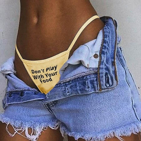 Knosfe Breathable Underwear for Women Print Panties Women s Stretch Low Waisted Thong
Knosfe Breathable Underwear for Women Print Panties Women s Stretch Low Waisted Thong