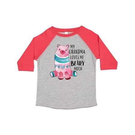 Inktastic My Grandma Loves Me Beary Much with Cute Bear Gift Toddler Boy or Toddler Girl T-Shirt
Inktastic My Grandma Loves Me Beary Much with Cute Bear Gift Toddler Boy or Toddler Girl T-Shirt