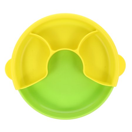 Hemoton 1pc Baby Silicone Plate Tableware Dinner Plates Children Plate Dinner Tray