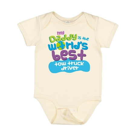 Inktastic My Daddy is the World’s Best Tow Truck Driver Gift Baby Boy or Baby Girl Bodysuit
Inktastic My Daddy is the World’s Best Tow Truck Driver Gift Baby Boy or Baby Girl Bodysuit