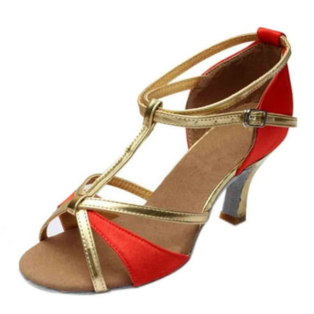 Casual Shoes for Women Girl Latin Dance Shoes Med-Heels Satin Shoes Party Tango Salsa Dance Shoes Women Casual Shoes Leather Red 38
Casual Shoes for Women Girl Latin Dance Shoes Med-Heels Satin Shoes Party Tango Salsa Dance Shoes Women Casual Shoes Leather Red 38