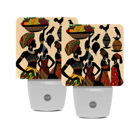 Night Light Night Lights Plug into Wall Dusk to Dawn Sensor White Led Night Light 2 Pack Nightlight for Bedroom Bathroom Hallway Kitchen African Women Pattern Ethnic Tribal Vintage Art
Night Light Night Lights Plug into Wall Dusk to Dawn Sensor White Led Night Light 2 Pack Nightlight for Bedroom Bathroom Hallway Kitchen African Women Pattern Ethnic Tribal Vintage Art