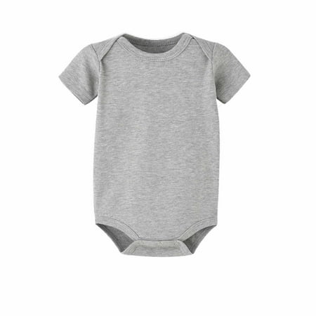 FAKKDUK Baby Infant Girl Cotton Short Sleeve Onesies Bodysuits Sleep and Play Summer Toddler Baby Girls Boys Solid T-Shirt Jumpsuit Romper Sizes 9-12 Months&Dark Gray
FAKKDUK Baby Infant Girl Cotton Short Sleeve Onesies Bodysuits Sleep and Play Summer Toddler Baby Girls Boys Solid T-Shirt Jumpsuit Romper Sizes 9-12 Months&Dark Gray