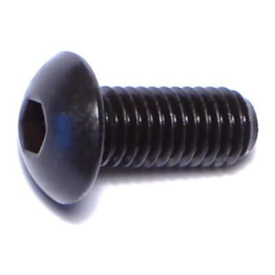 5mm-0.8 x 12mm Black Oxide Class 10.9 Steel Coarse Thread Button Head Hex Socket Cap Screws
5mm-0.8 x 12mm Black Oxide Class 10.9 Steel Coarse Thread Button Head Hex Socket Cap Screws