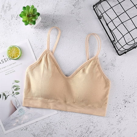 Knosfe Stripe Shoulder Bras for Women Comfort Wireless Bra Women s Sexy Lightly Bralette
Knosfe Stripe Shoulder Bras for Women Comfort Wireless Bra Women s Sexy Lightly Bralette