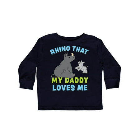 Inktastic Rhino That My Daddy Loves Me with Cute Rhinos Gift Toddler Boy or Toddler Girl Long Sleeve T-Shirt
Inktastic Rhino That My Daddy Loves Me with Cute Rhinos Gift Toddler Boy or Toddler Girl Long Sleeve T-Shirt