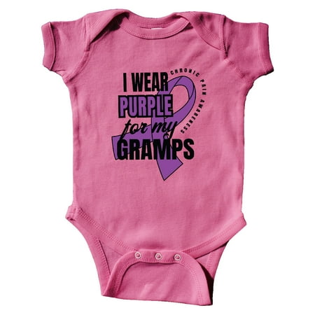Inktastic Chronic Pain I Wear Purple For My Gramps Gift Baby Boy or Baby Girl Bodysuit
Inktastic Chronic Pain I Wear Purple For My Gramps Gift Baby Boy or Baby Girl Bodysuit