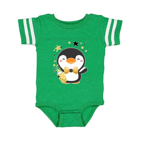 Inktastic New Year s Baby Penguin in Bow Tie with Bottle Gift Baby Boy or Baby Girl Bodysuit
Inktastic New Year s Baby Penguin in Bow Tie with Bottle Gift Baby Boy or Baby Girl Bodysuit