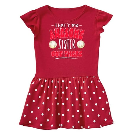 Inktastic That s My Awesome Sister Out There with Volleyball Gift Baby Girl Dress
Inktastic That s My Awesome Sister Out There with Volleyball Gift Baby Girl Dress