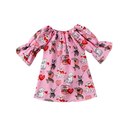 JBEELATE Baby Girl Flare Ruffle Sleeve Animal Heart Love Dress Princess One Piece Outfits
JBEELATE Baby Girl Flare Ruffle Sleeve Animal Heart Love Dress Princess One Piece Outfits
