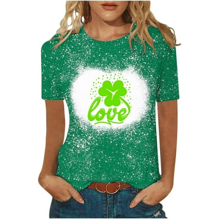 Corset Top Maternity Shirts Women s Round Neck Short Sleeved Saint Patrick s Day Printed Shirt Womens Tank Tops Black Crop Top on Sales Green XL
Corset Top Maternity Shirts Women s Round Neck Short Sleeved Saint Patrick s Day Printed Shirt Womens Tank Tops Black Crop Top on Sales Green XL