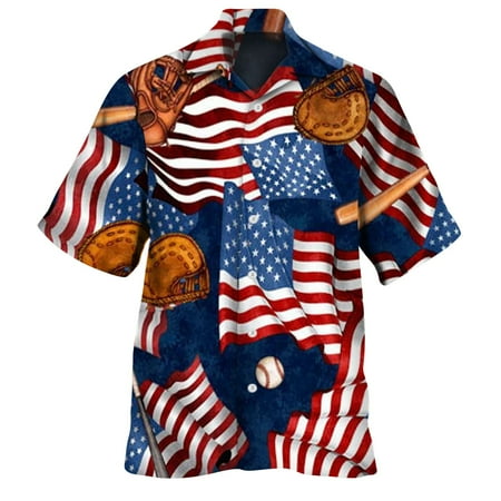 Independence Day Print Men s Spring Summer Independence Day Flag Fashion Casual Party Beach Loose Print Short Sleeved Shirt
Independence Day Print Men s Spring Summer Independence Day Flag Fashion Casual Party Beach Loose Print Short Sleeved Shirt