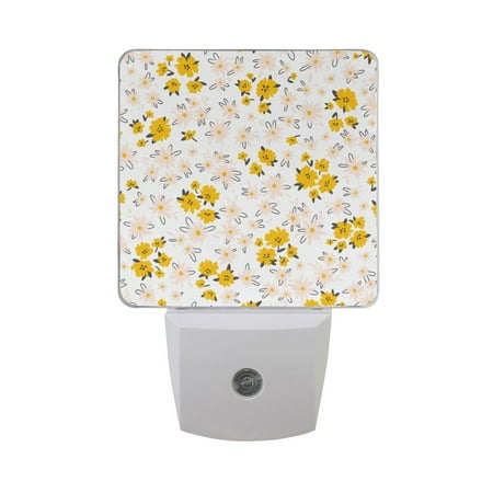 Flowers with Yellow Night Light LED Dusk to Dawn Night Lamp Auto Sensor Plug-in Nightlight for Bedroom Hallway Kitchen Set of 2
Flowers with Yellow Night Light LED Dusk to Dawn Night Lamp Auto Sensor Plug-in Nightlight for Bedroom Hallway Kitchen Set of 2