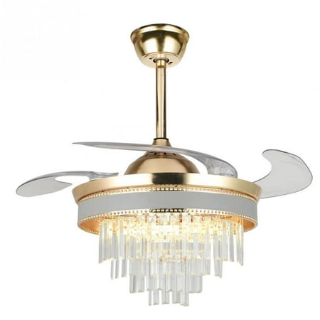 AFANQI 42 Modern Chandelier with Fan Invisible Ceiling Fan with Light Remote Control 3 Color 6 Speed LED Fandelier Light Fixture for Living Room Bedroom
AFANQI 42 Modern Chandelier with Fan Invisible Ceiling Fan with Light Remote Control 3 Color 6 Speed LED Fandelier Light Fixture for Living Room Bedroom