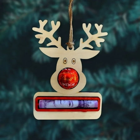 Wooden Xmas Decor Snowflake Red Envelope Cash Clip Christmas Unique Money Holder Christmas Tree Ornaments Hanging Pendant C
Wooden Xmas Decor Snowflake Red Envelope Cash Clip Christmas Unique Money Holder Christmas Tree Ornaments Hanging Pendant C