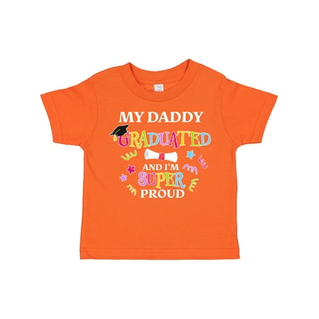 Inktastic My Daddy Graduated and I m Super Proud Gift Toddler Boy or Toddler Girl T-Shirt
Inktastic My Daddy Graduated and I m Super Proud Gift Toddler Boy or Toddler Girl T-Shirt