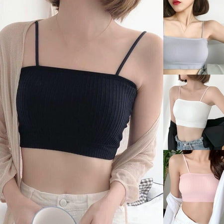 harmtty Girl Sling Sleeveless Padded Bandeau Crop Tube Top Bra Vest Strappy Underwear Grey One Size
harmtty Girl Sling Sleeveless Padded Bandeau Crop Tube Top Bra Vest Strappy Underwear Grey One Size
