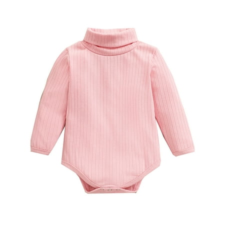 Nokpsedcb Infant Baby Boy Girl Spring Fall Casual Romper Kids Solid Ribbed Long Sleeve Bodysuit Pink 12-18 Months
Nokpsedcb Infant Baby Boy Girl Spring Fall Casual Romper Kids Solid Ribbed Long Sleeve Bodysuit Pink 12-18 Months